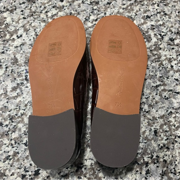 Madewell Shoes 7.5 Preppy Grayson Penny Loafer Brown - Picture 10 of 12